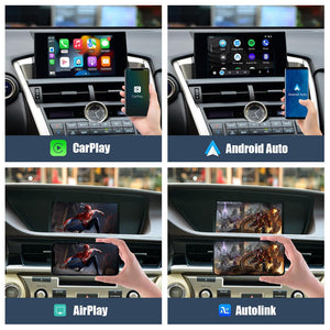 CARABC Wireless Carplay Android Auto For LEXUS 2014-2019 Support Youtube - CARABC