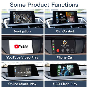 CARABC Wireless Carplay Android Auto For LEXUS 2014-2019 Support Youtube - CARABC