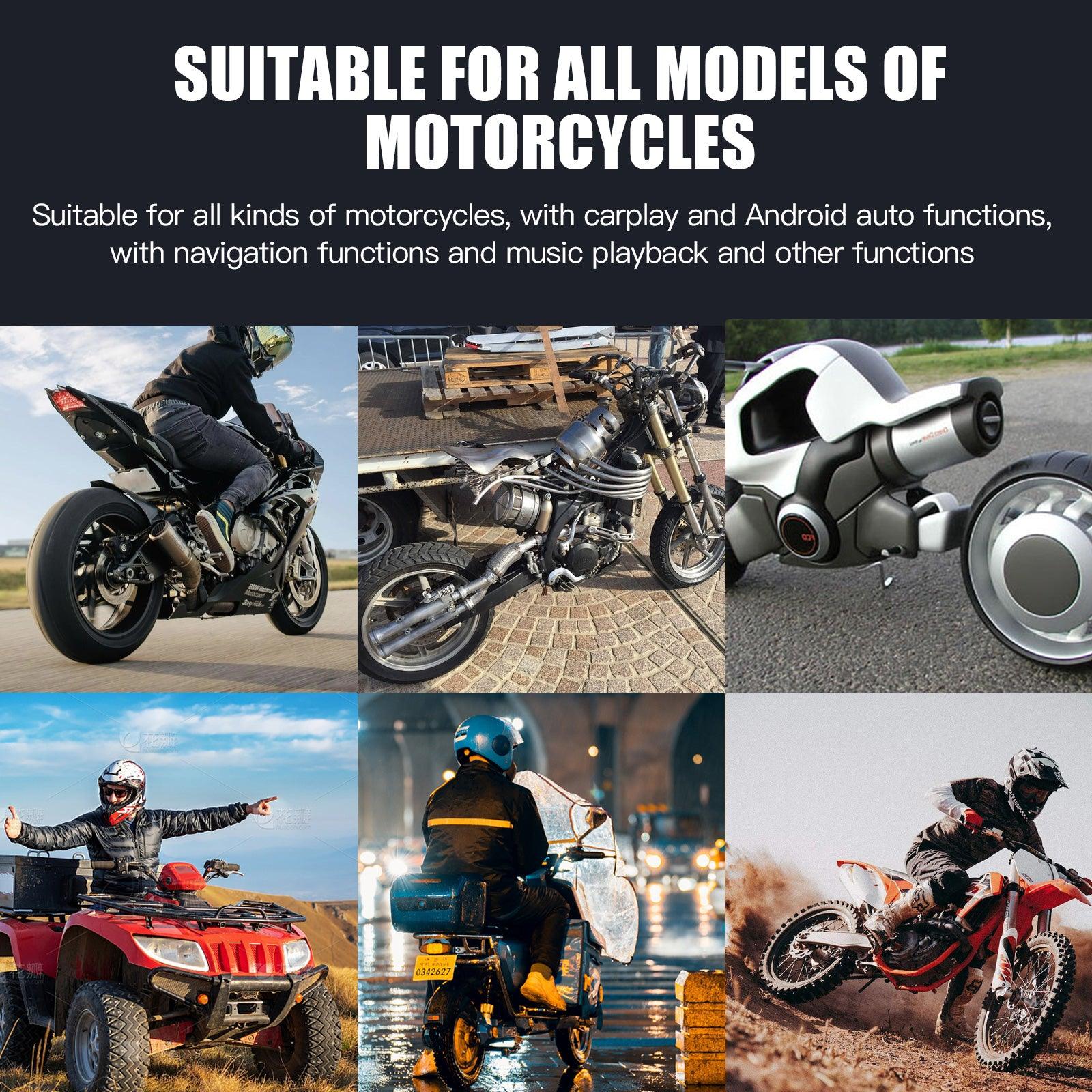 Motorcycle carplay 5 inch touch screen - CARABC