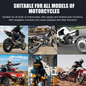 Motorcycle carplay 5 inch touch screen - CARABC